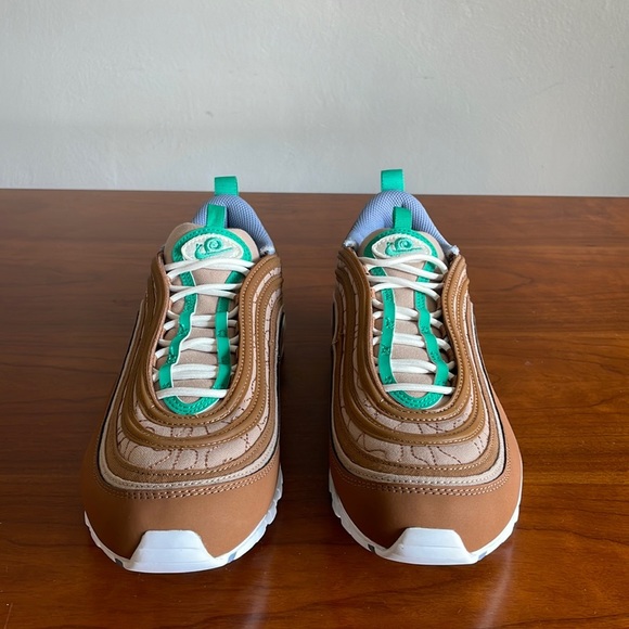 Nike Air Max 97 SE Moving Company Brown/White Sneakers DV2621-200 NWOB - Picture 3 of 5